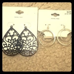 Never worn nickle free earrings